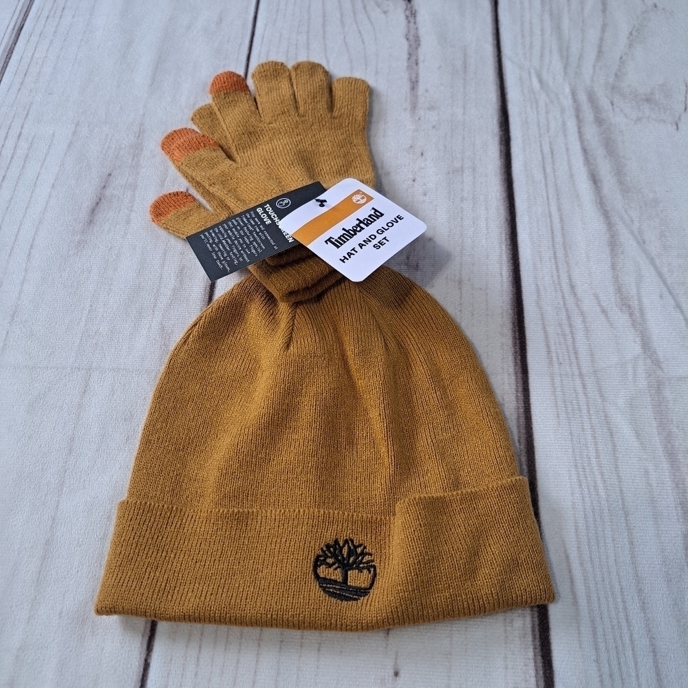 3 FOR 12 SALE Kids Timberland Hat and Glove Set Touchscreen